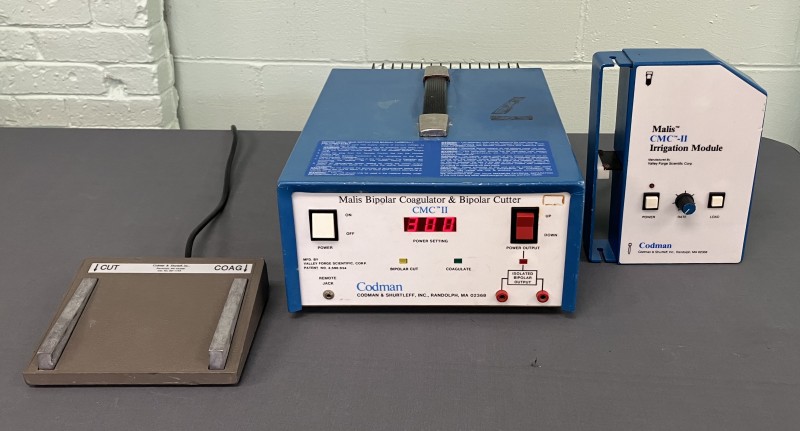 Codman Malis Bipolar Coagulator & Bipolar Cutter ESU CMC II