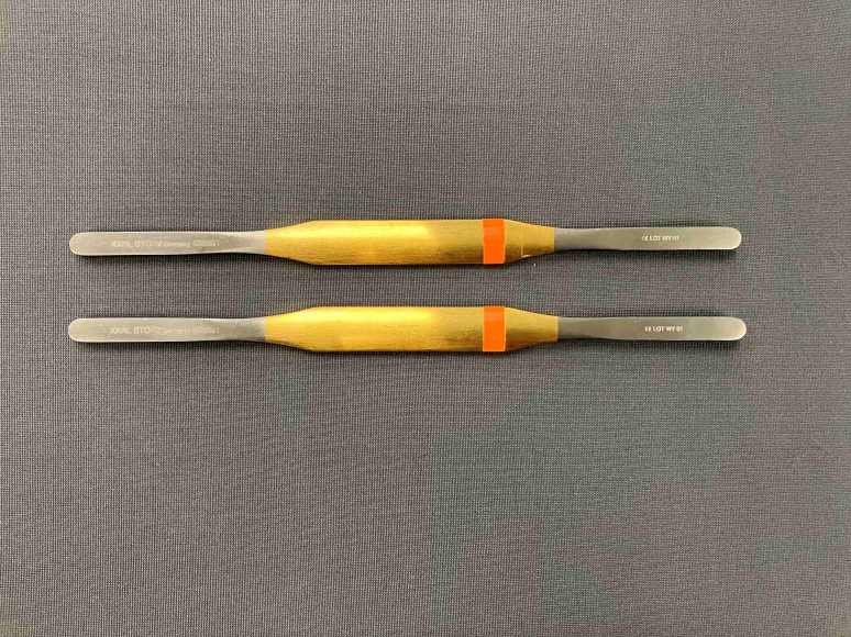 Karl Storz 523891 Surgical Double Ended Nasal Rasp - lot of 2 tools