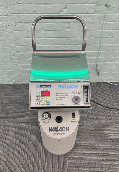 Wallach Quantum 2000 ESU w/ Quantum Series Biovac Smoke Evacuator