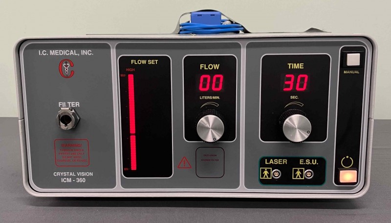 I.C. Medical, Inc. Crystal Vision ICM-360 Surgical Smoke Evacuator