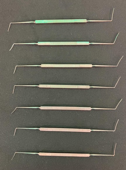 Lot of Storz E 489 & Storz E0489 Castroviejo Cyclodialysis Spatulas