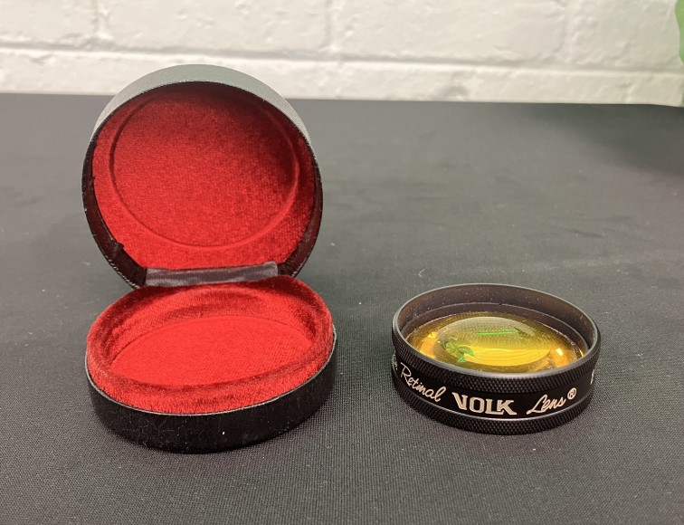 Volk Lombart Pan Retinal 2.2 Diagnostic Indirect Ophthalmic Lens - Yel