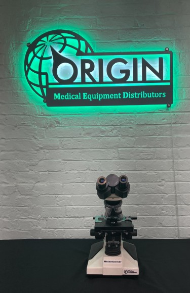 Fisher Scientific Micromaster Microscope w/ 4 Objectives