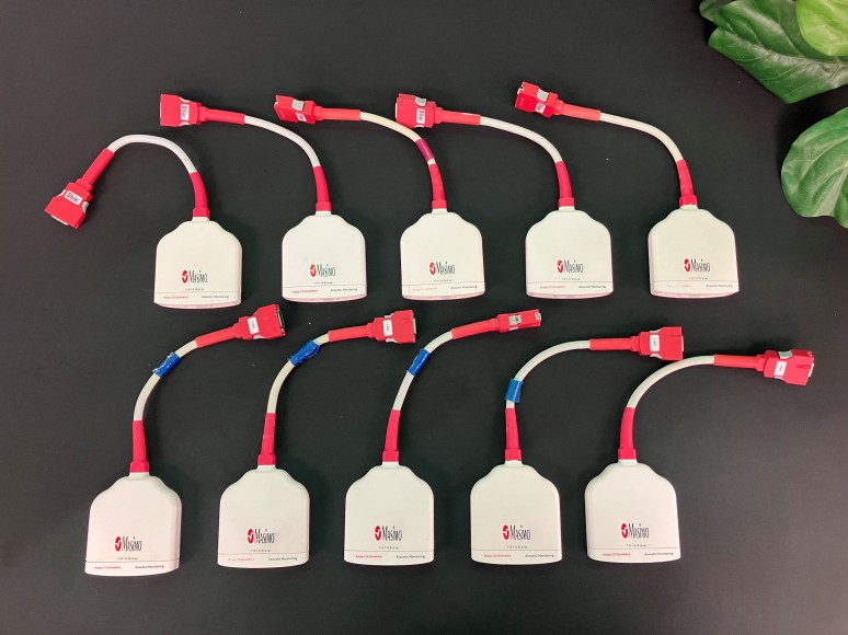 Masimo Rainbow DRC-1 Pulse Co-Oximetry Acoustic Monitoring - Lot of 10