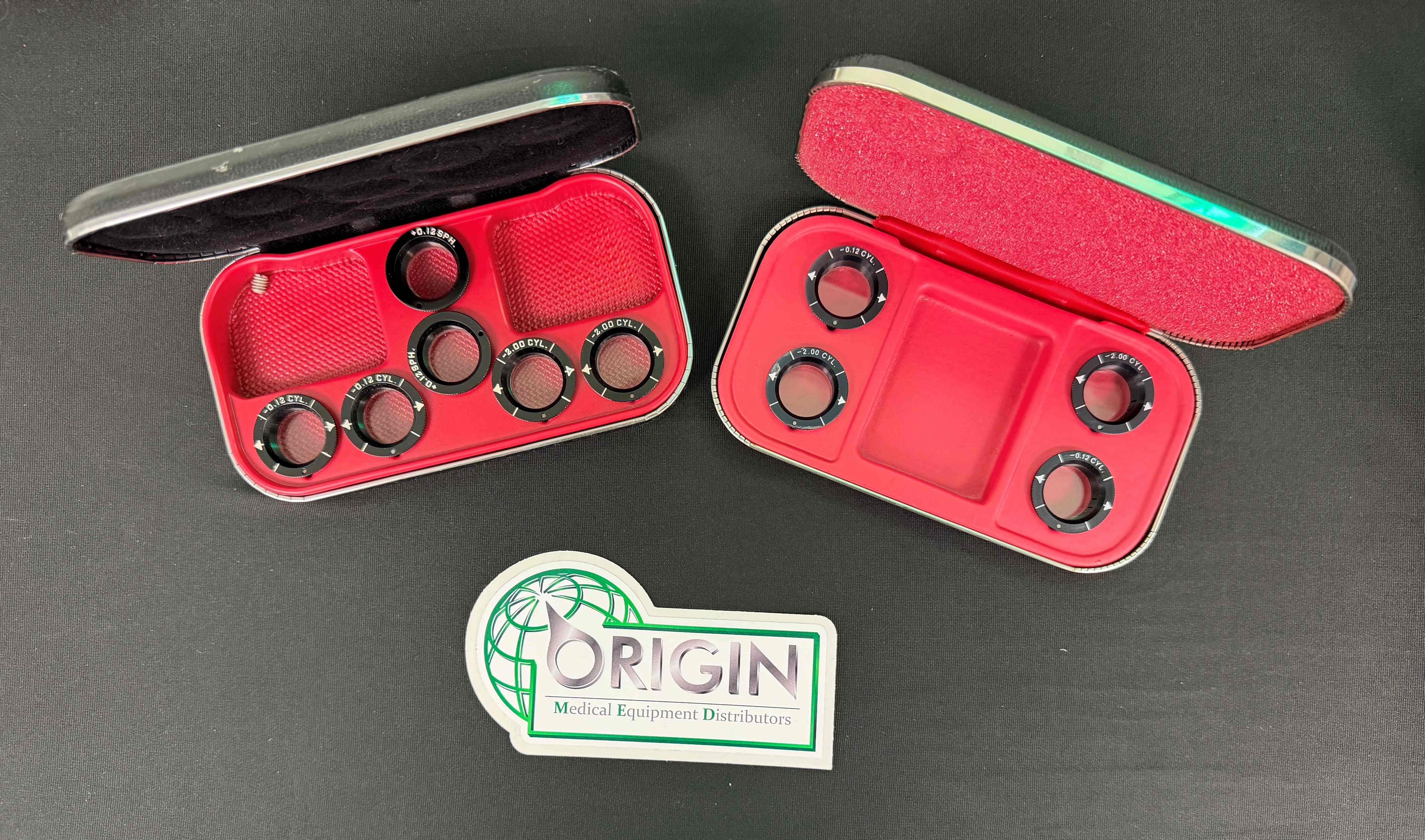 American Optical Scientific Instruments Lens Set for Phoropters – Lot