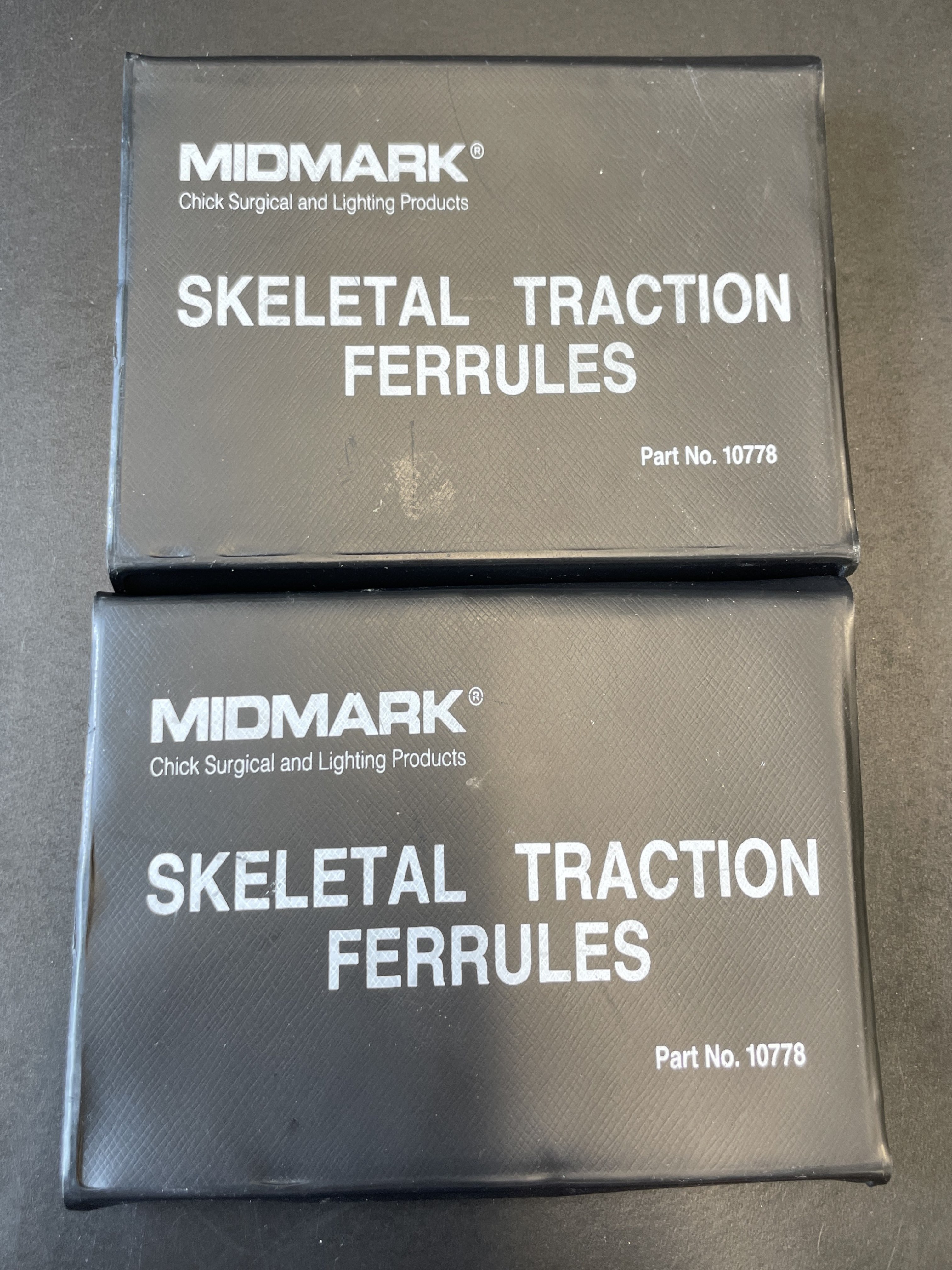 Midmark Skeletal Traction Ferrules � Lot of 2
