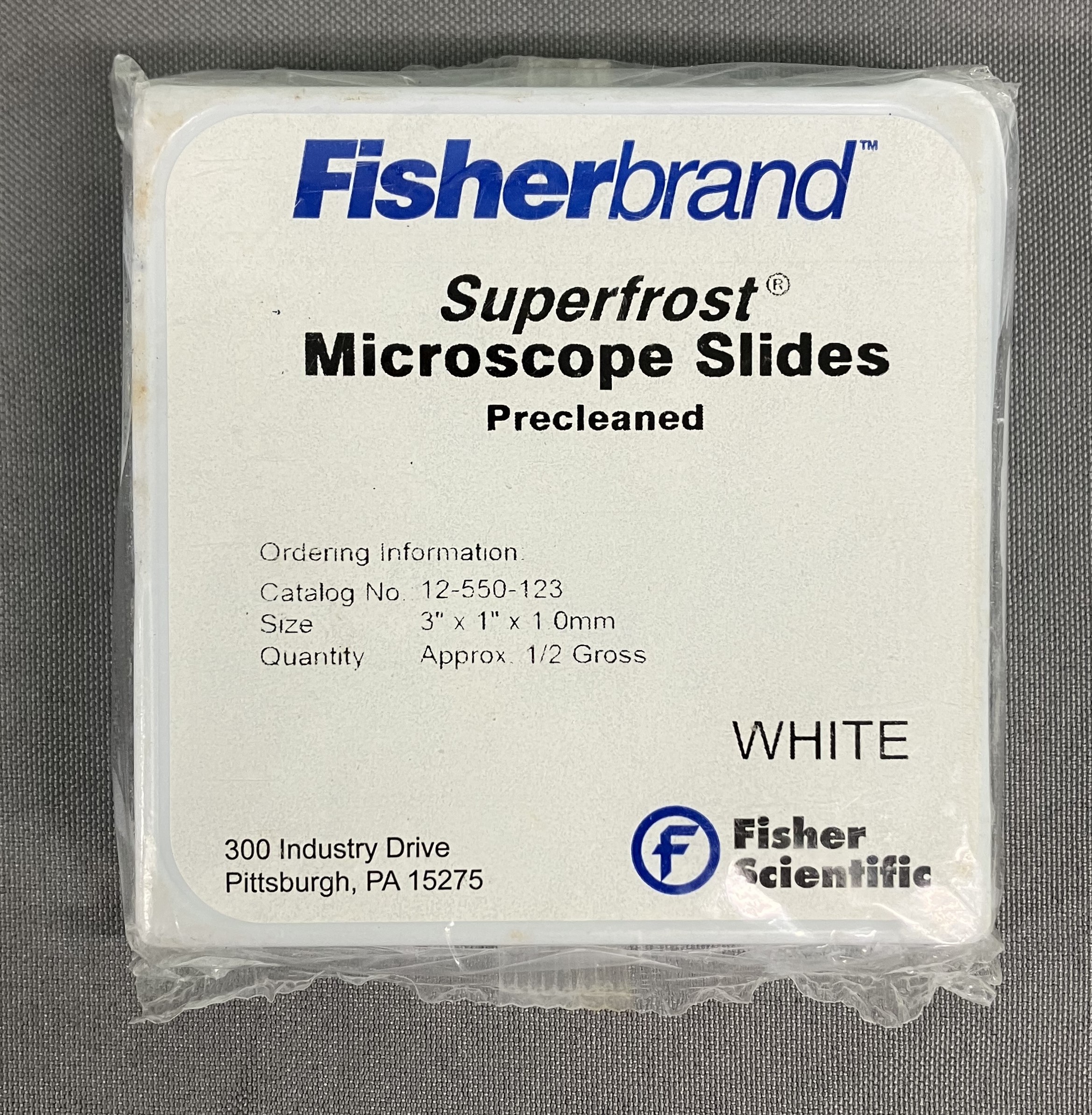 Fisher Scientific Fisherbrand Superfrost Microscope Slides