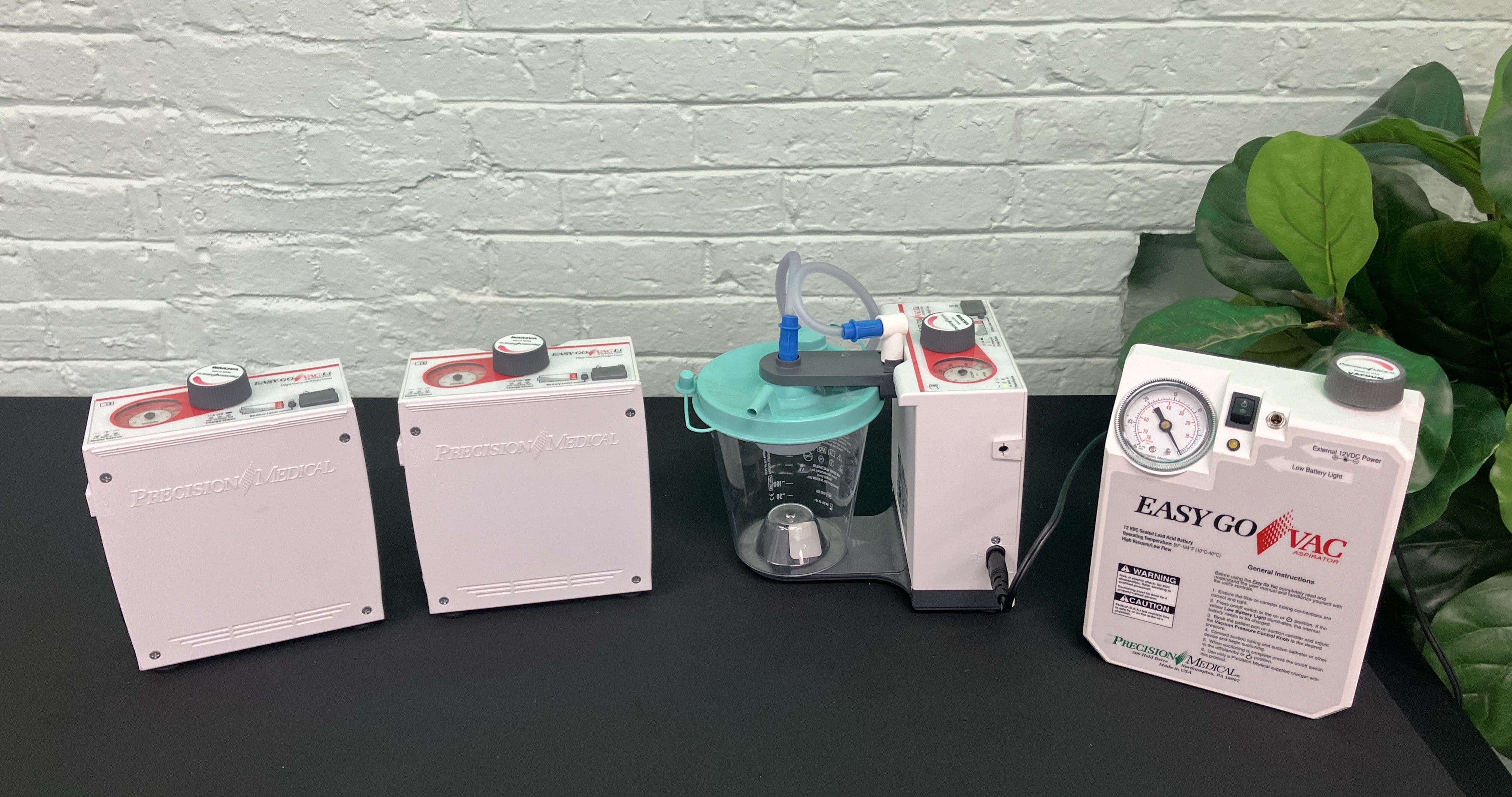 Precision Medical PM66 Easy Go VAC Li Aspirators w/ Battery – Read!