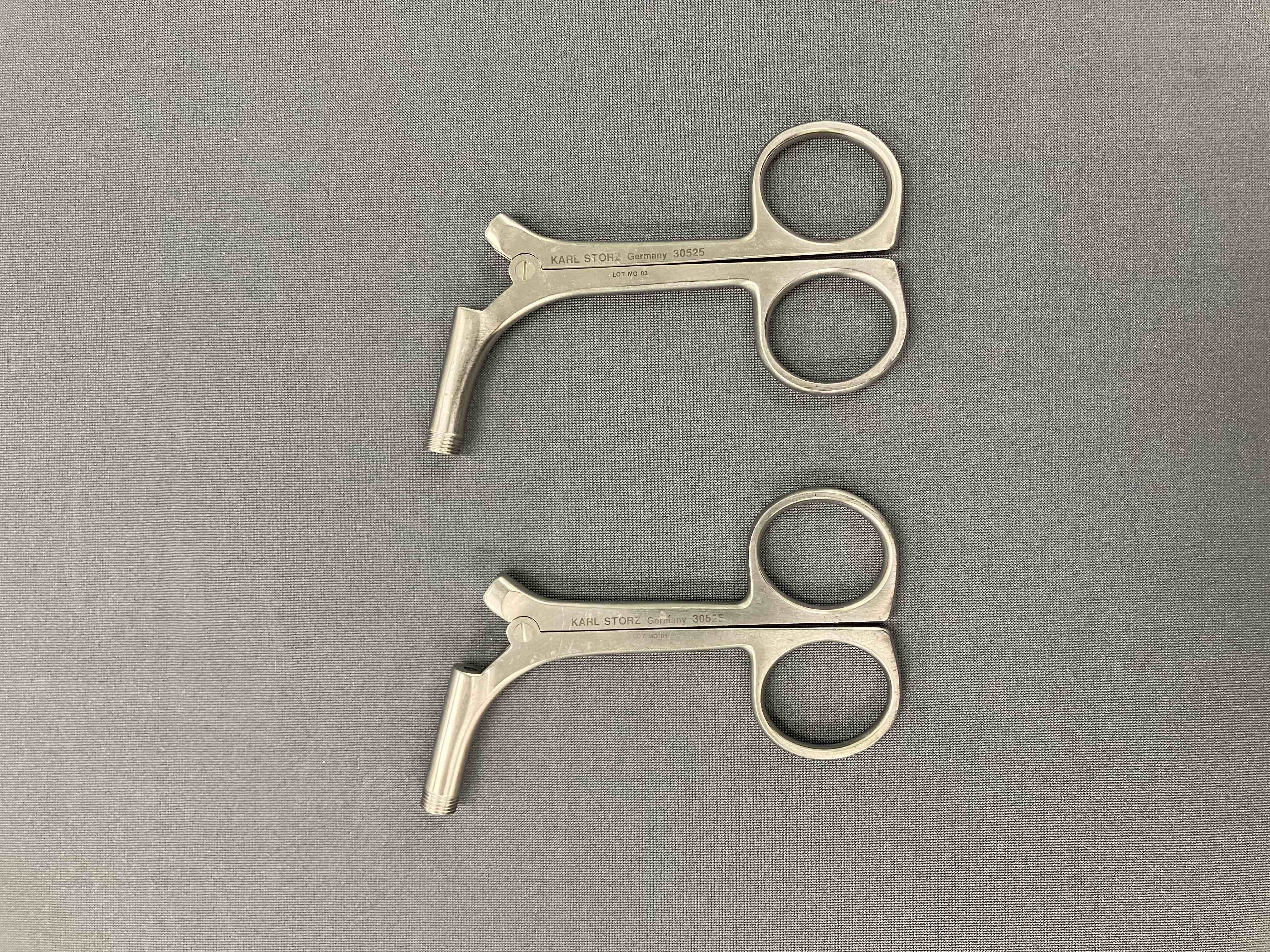 Karl Storz 30525 Laparoscopic Forcep Handle - lot of 2 tools