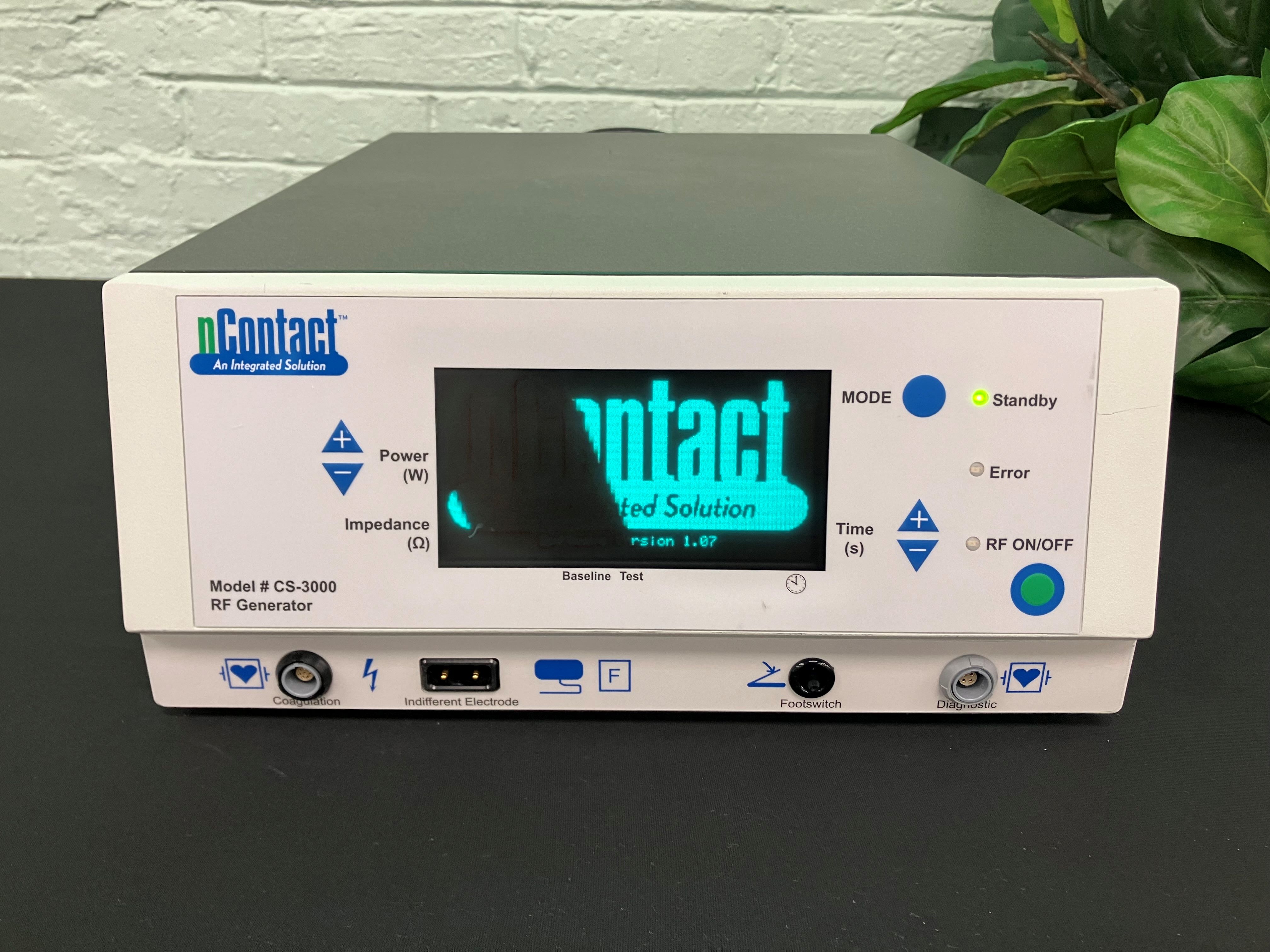 nContact CS-3000 Coagulation System Radiofrequency (RF) Generator Unit