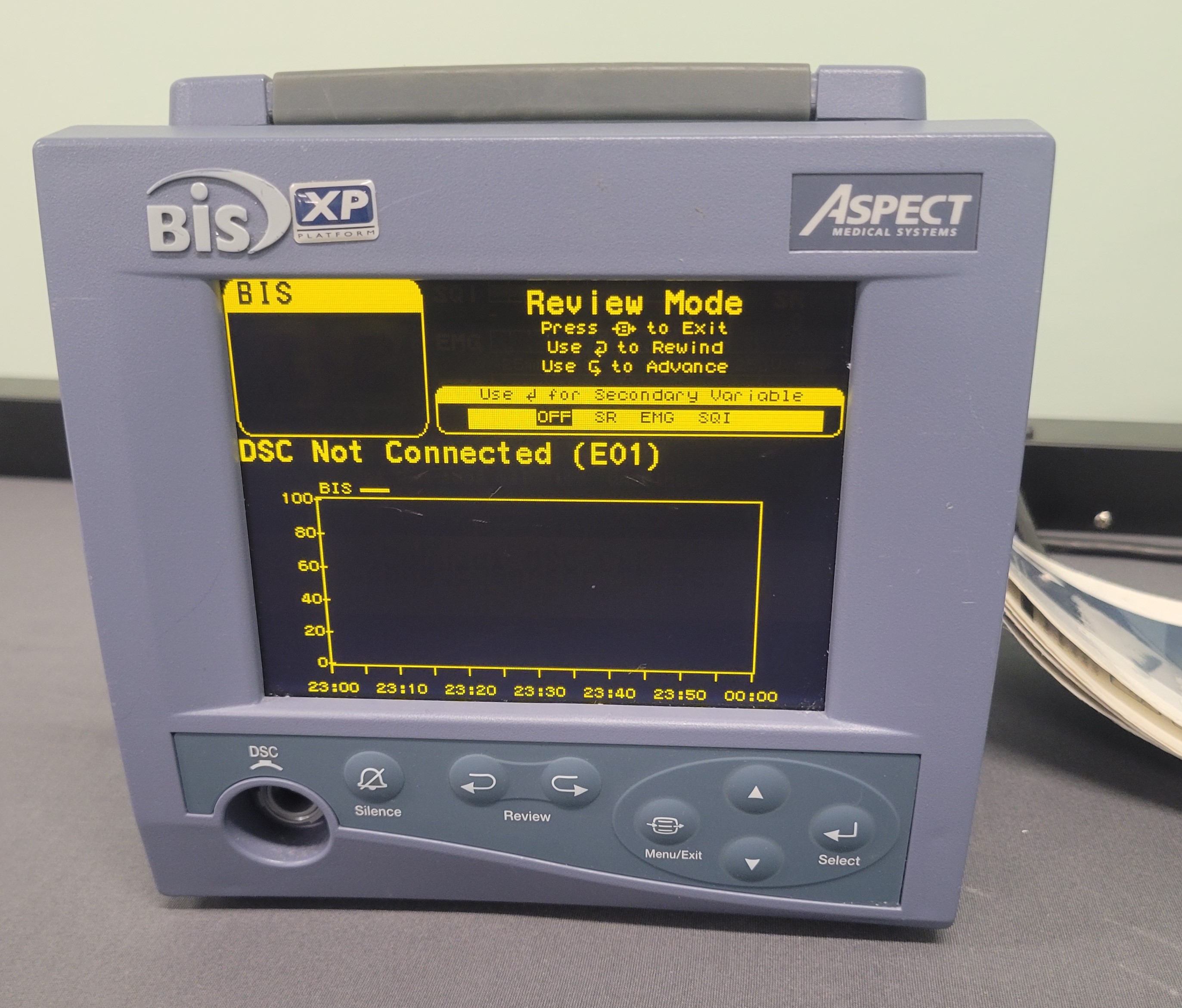 Aspect Model A-2000 Bispectral Index (BIS) Anesthesia Patient Monitor