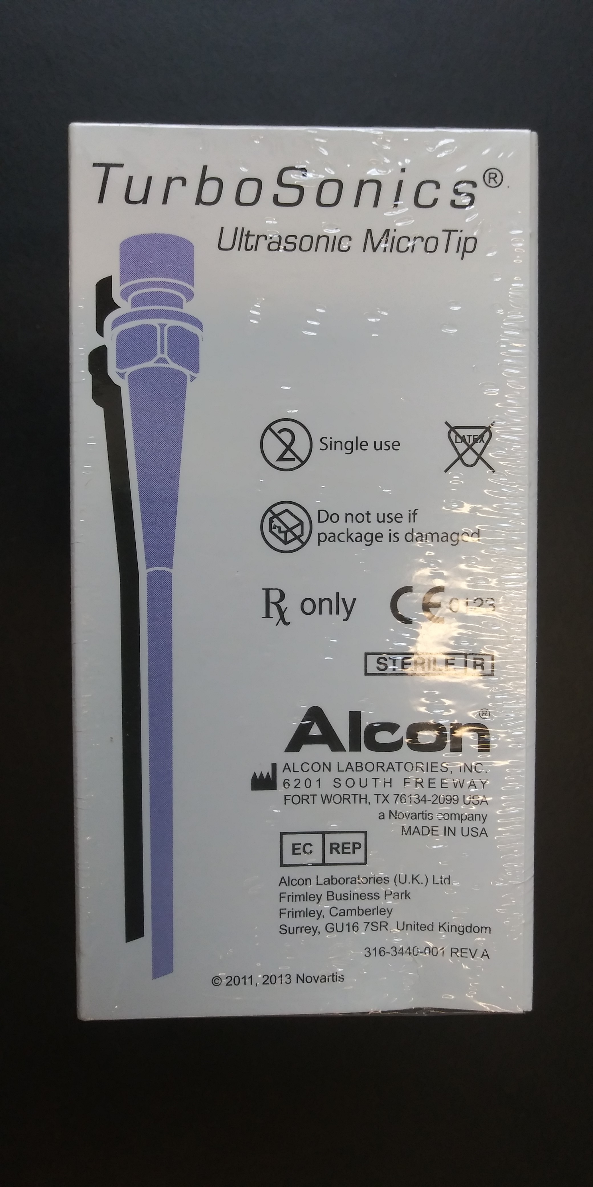ALCON Turbosonics Ultrasonic Tapered ABS MicroTip Box of 6