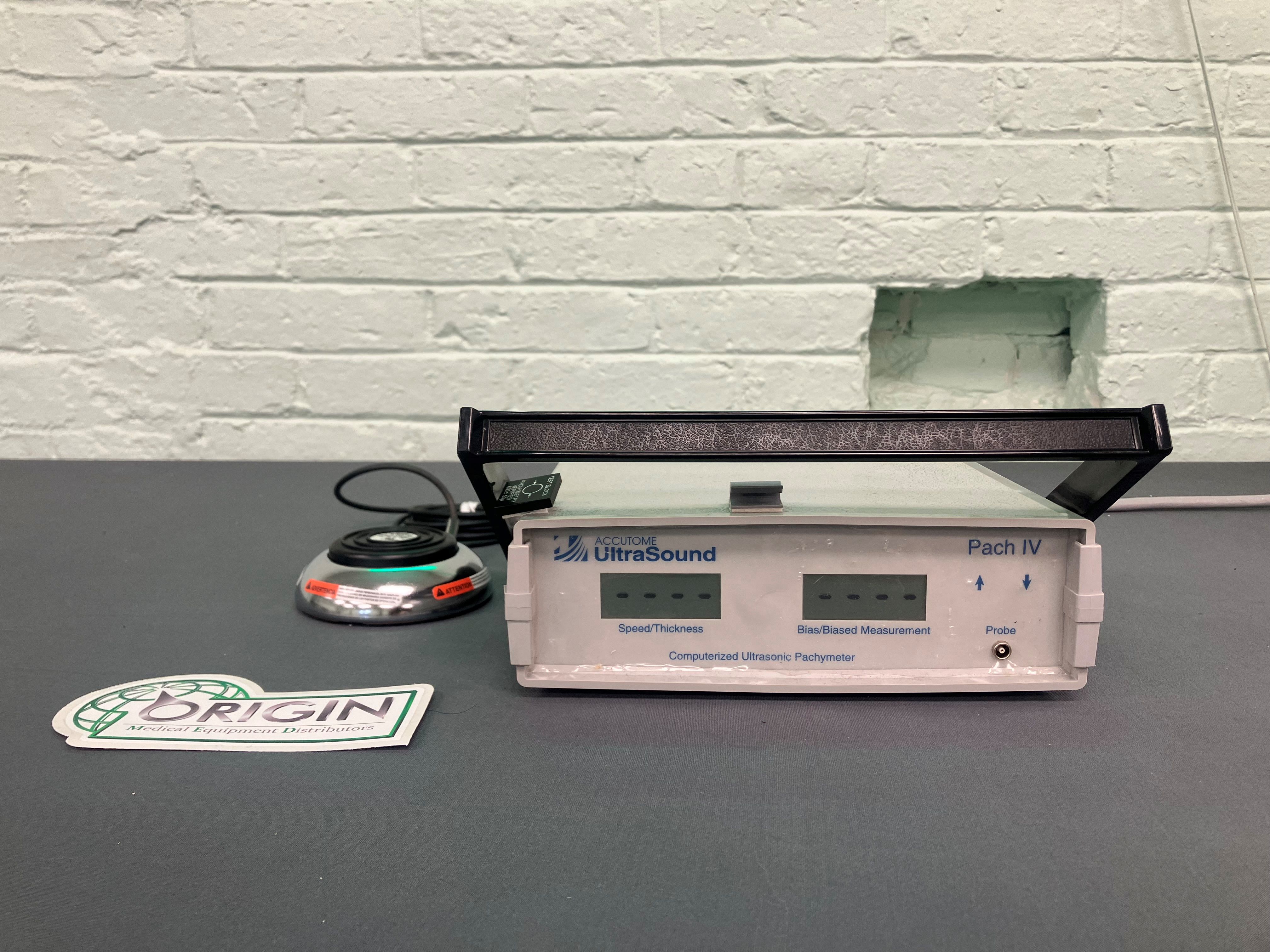 Accutome Pach IV Ultrasound (Computerized Ultrasonic Pachymeter)