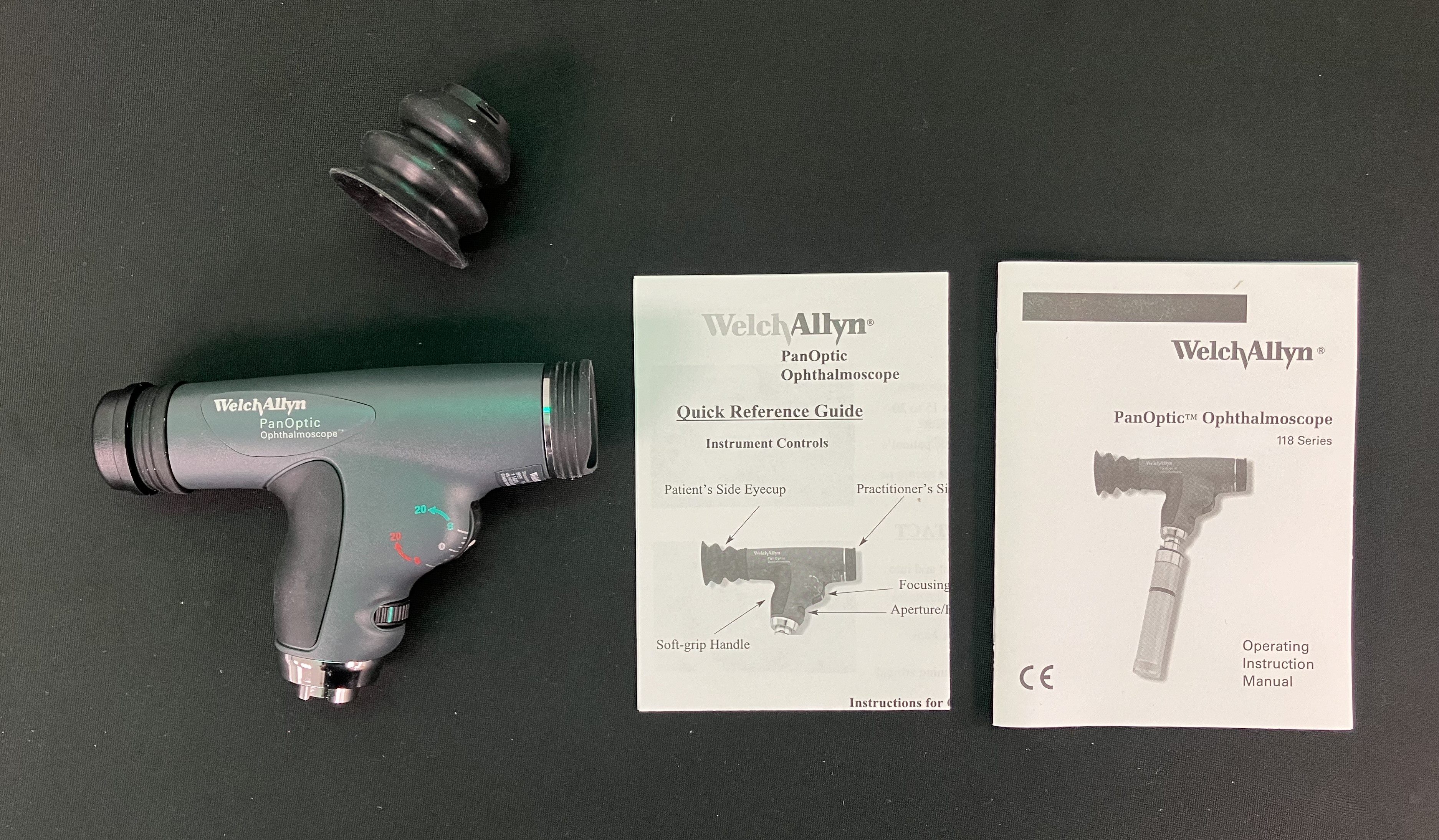 Welch Allyn 11820 PanOptic Ophthalmoscope w/ Cobalt Blue Filter