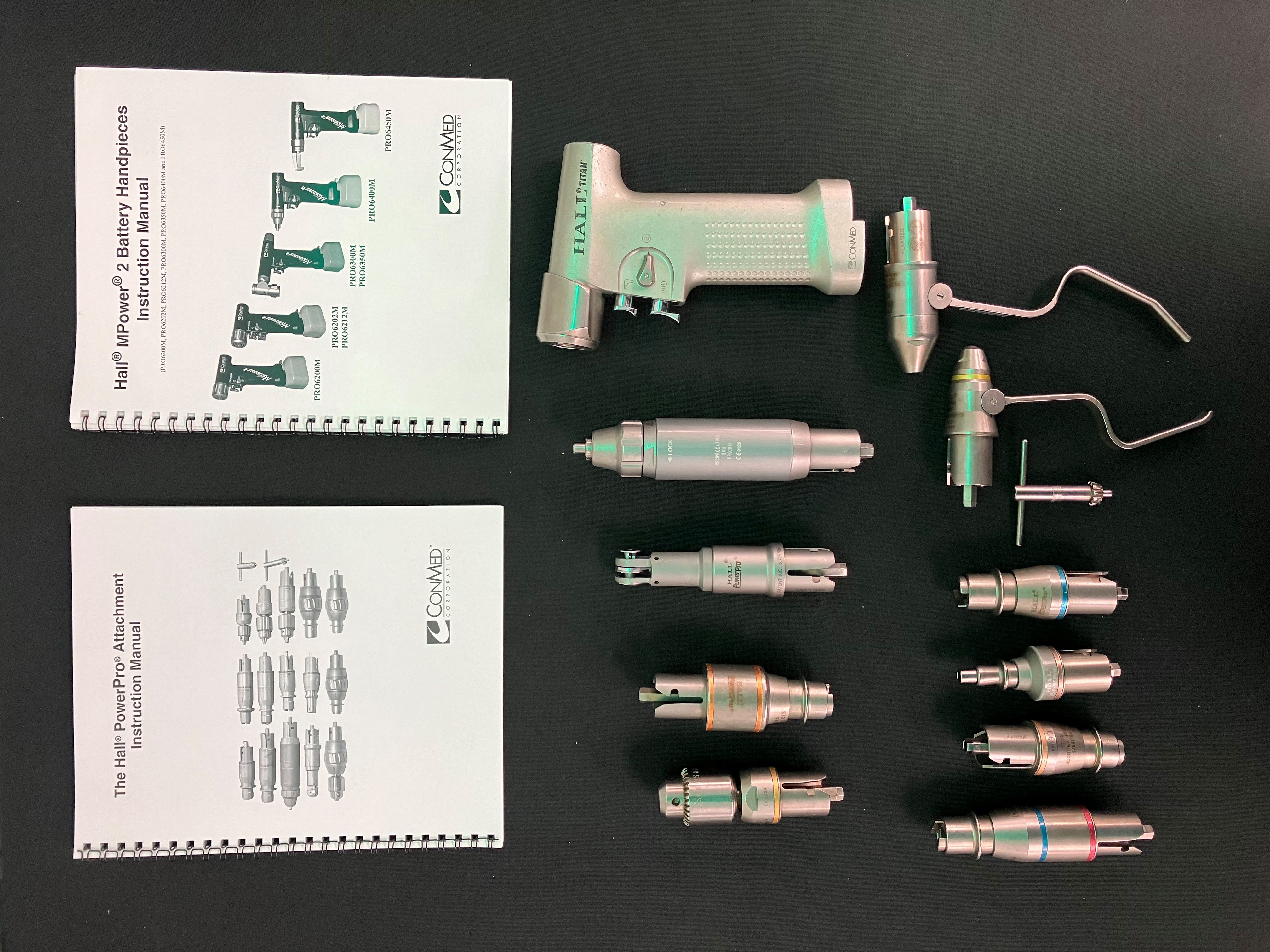 Conmed/Hall Power Drills, Saws, and Attachments Lot - Please Read!