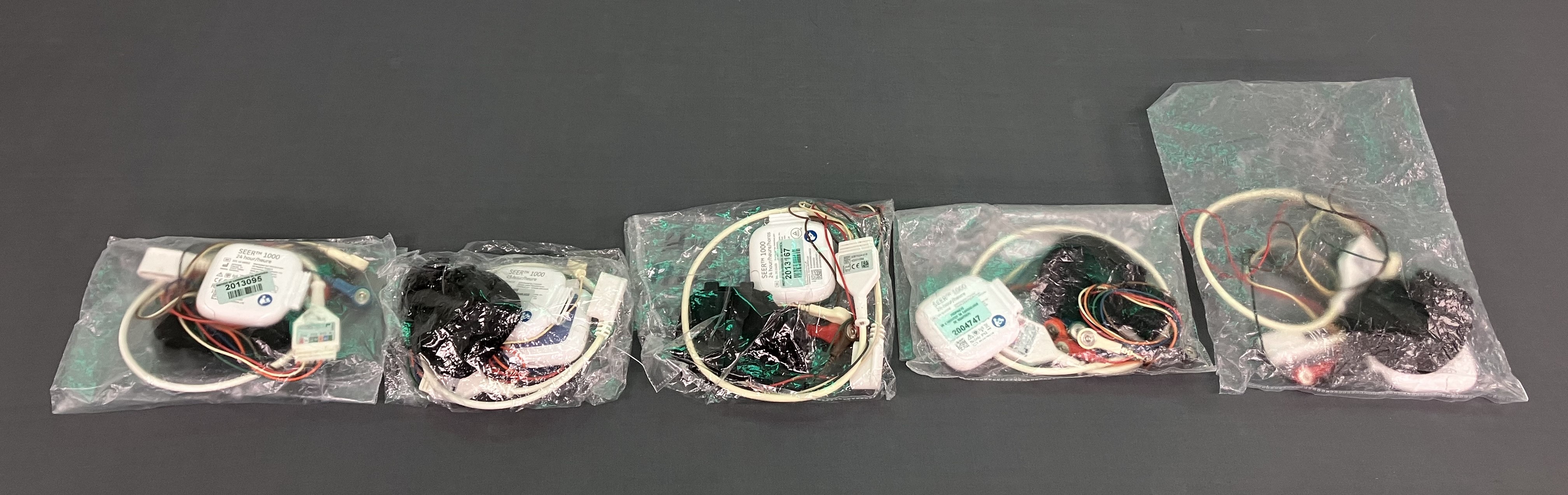 GE SEER 1000 24- and 48-Hour Holter Recorders / Monitors – lot of 6