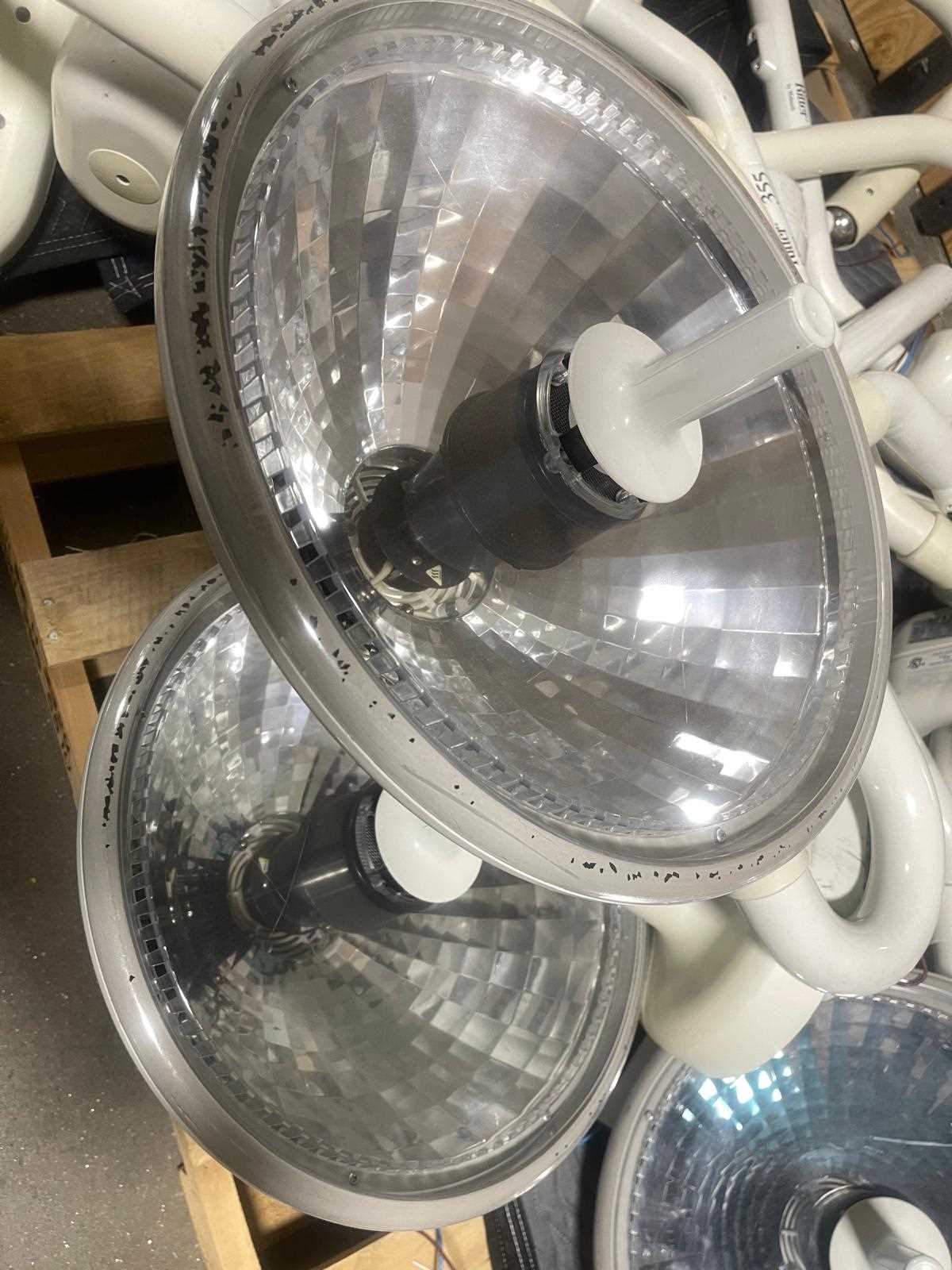 Midmark Ritter 355-034 Dual Mount Surgical Procedure Light – Lot of 4