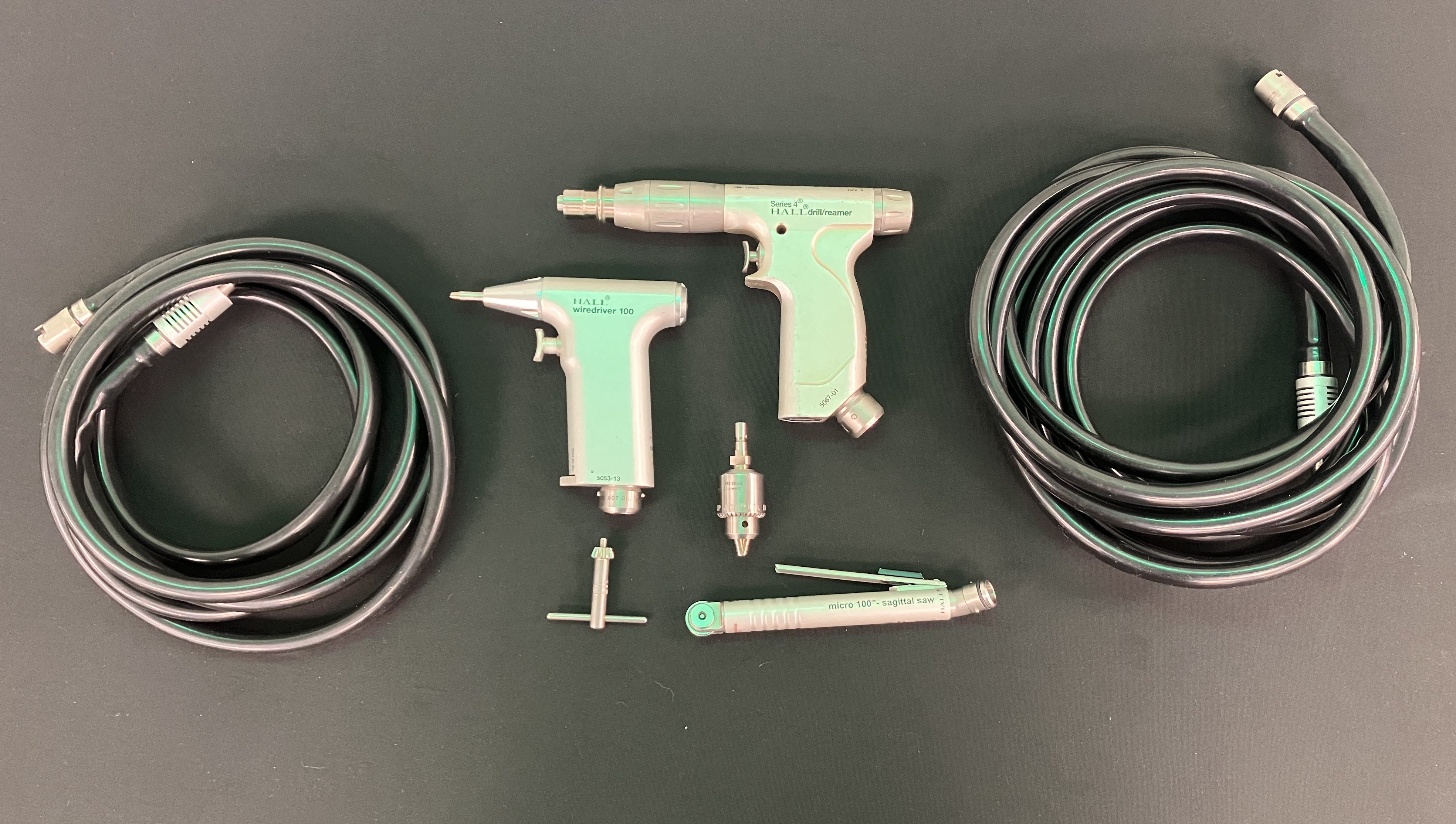 Hall Wiredriver, Drill/Reamer, Sagittal Saw, Hoses, & More!