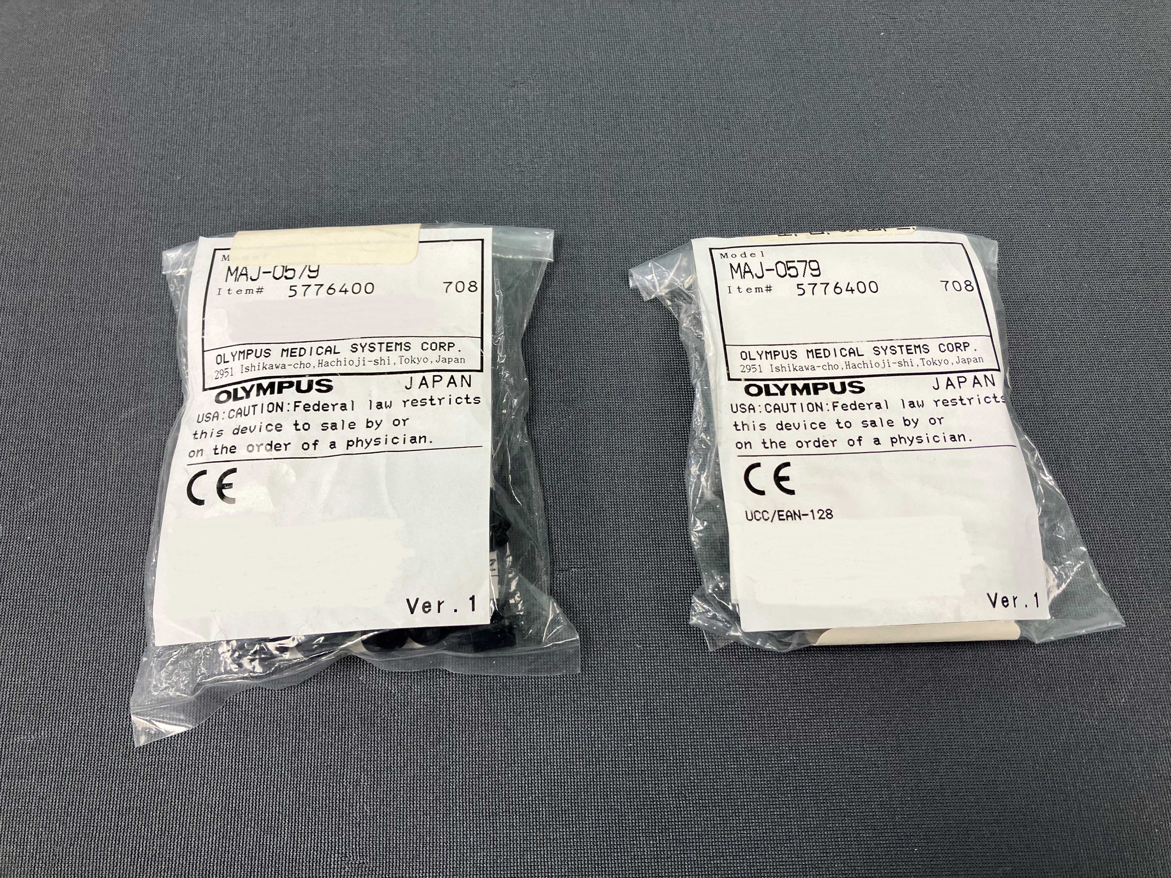 Olympus MAJ-0579 Surgical Biopsy Valve - lot of 2 packages of 10 seals