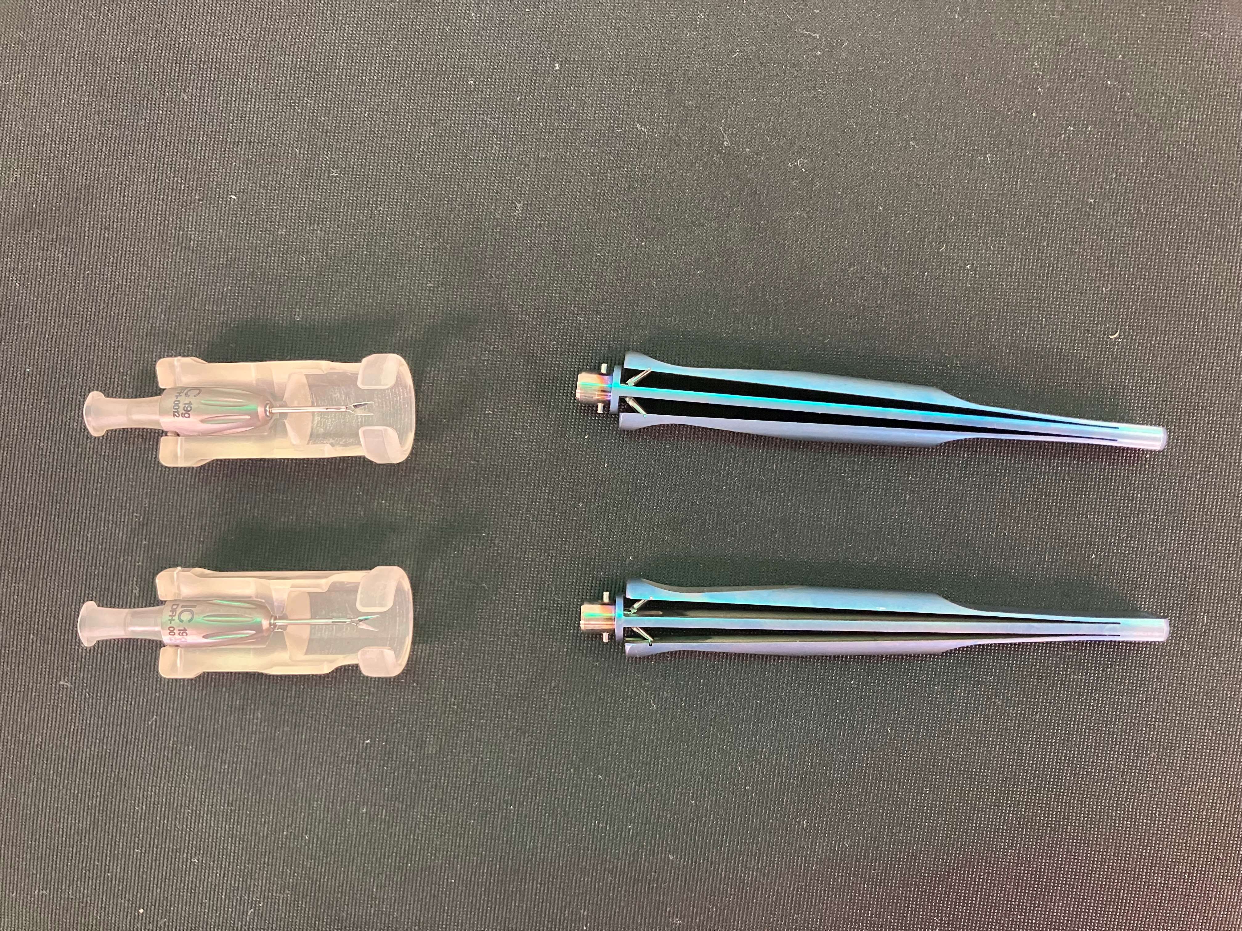 MSI Duet Forceps System 19 Gauge Packer/Chang IOL Cutters - Lot of 2